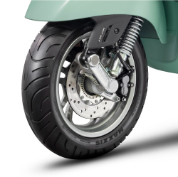 Dual Channel ABS with Tilt Sensor and Anti Slip Regulation