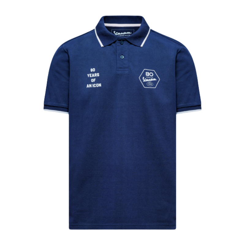 80TH POLO BLUE